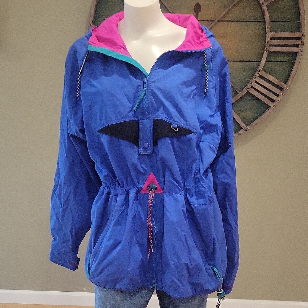 Blue & Pink Ski & Snow Jacket